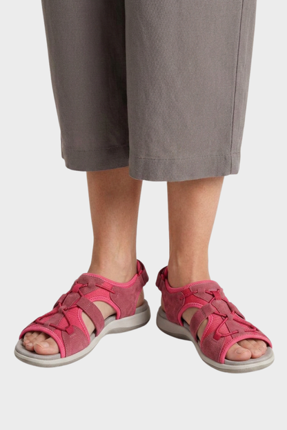 Women's Sandals with Velcro and Straps