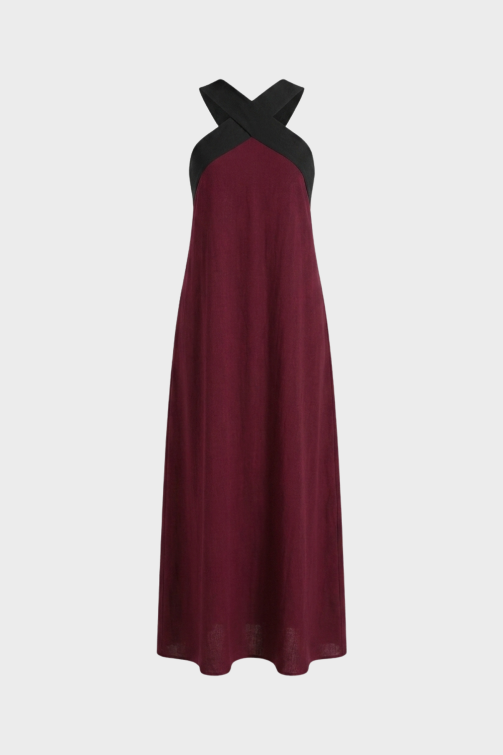 Women's Halter Maxi Dress | Sleeveless