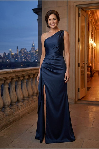 Women's One-Shoulder Maxi | Slit
