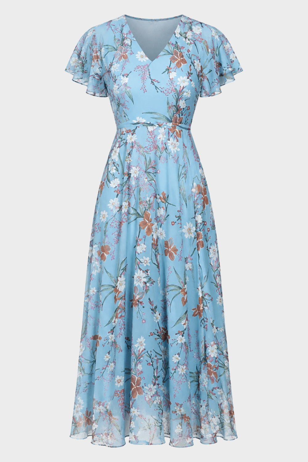 Women's Floral Wedding Maxi | Flutter
