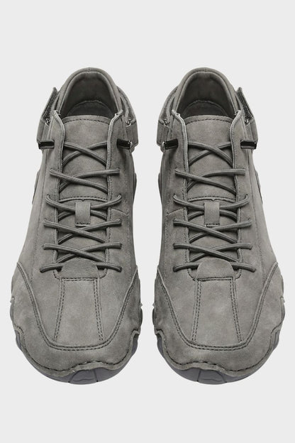 Men's Sneakers with Laces and Profile Sole