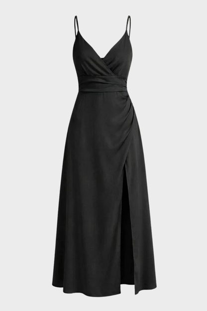 Women's Slip Maxi Dress | V-Neck