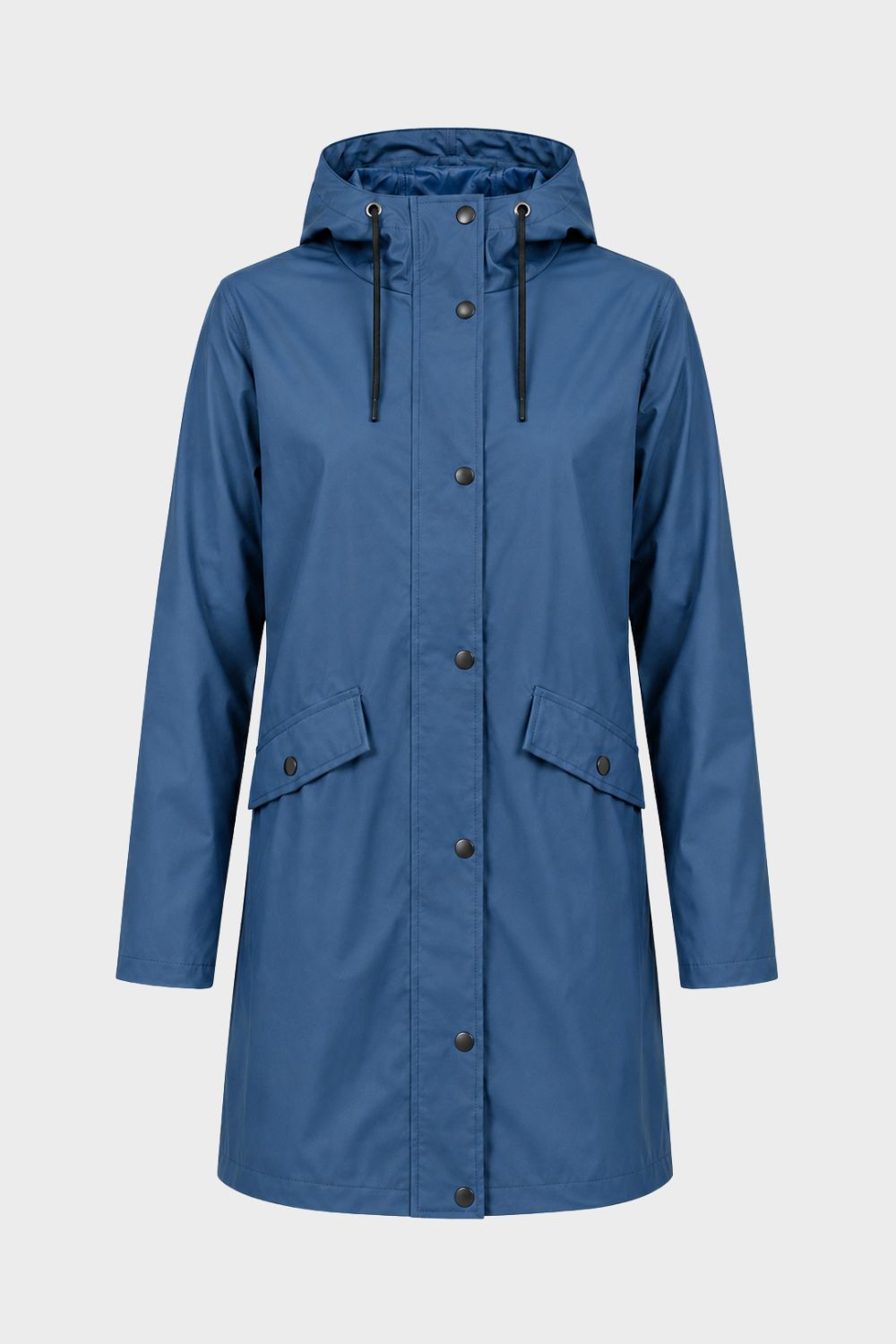 Women's Long Raincoat | Hooded