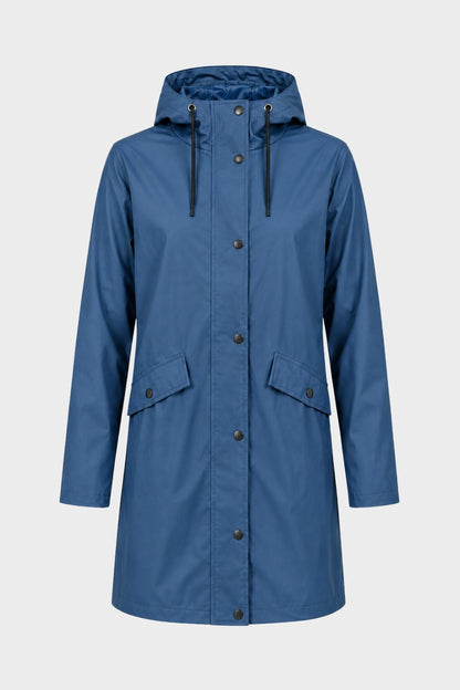 Women's Long Raincoat | Hooded