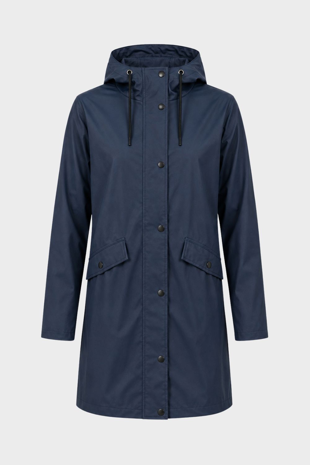 Women's Long Raincoat | Hooded