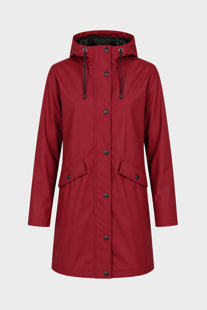 Women's Long Raincoat | Hooded