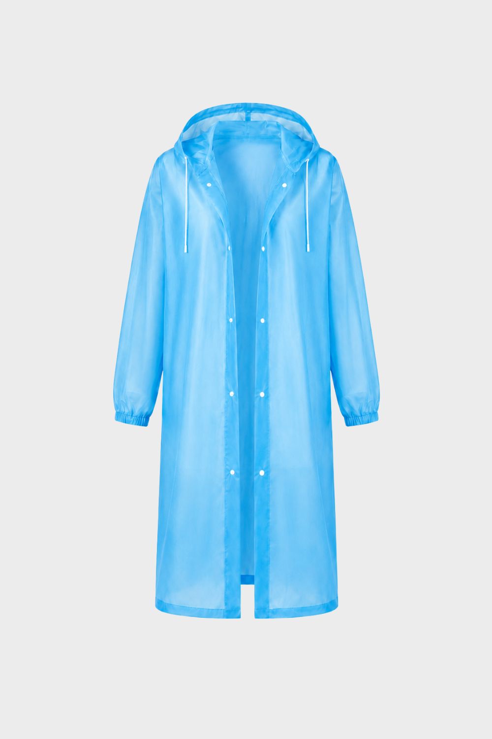 Women's Long Raincoat | Hooded
