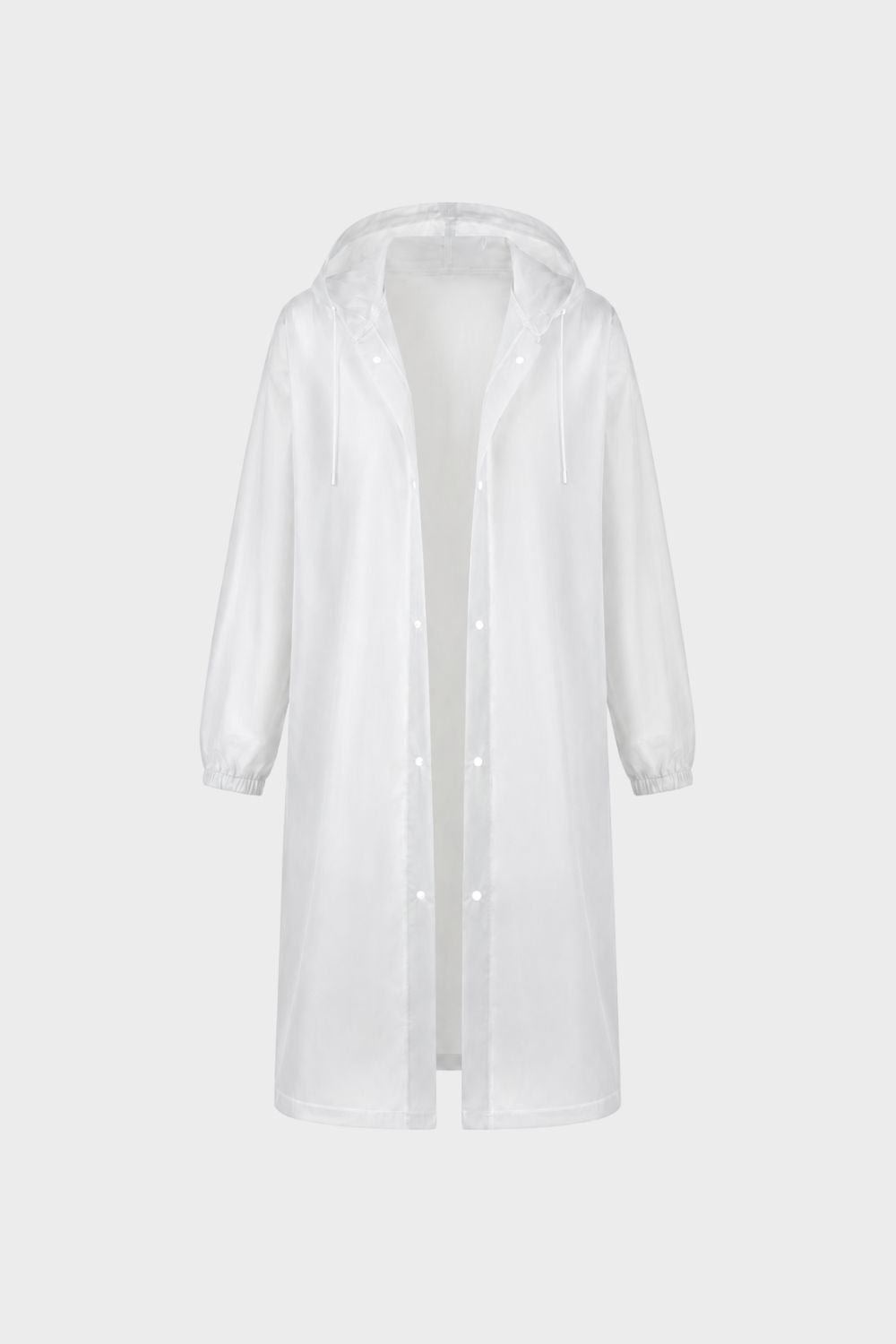 Women's Long Raincoat | Hooded