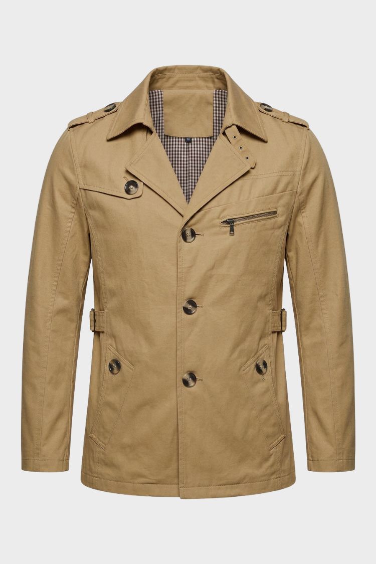 Men's Field Jacket | Double-Breasted