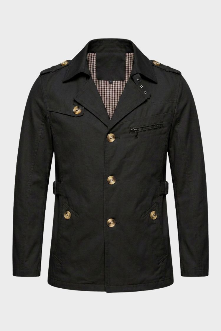 Men's Field Jacket | Double-Breasted
