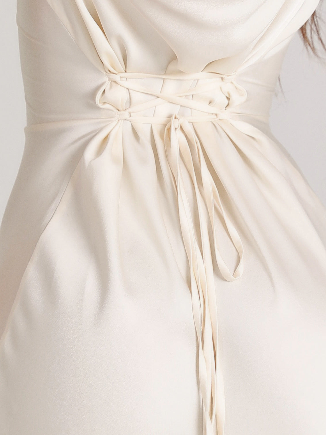 Women's Satin Maxi Dress | Long Sleeve