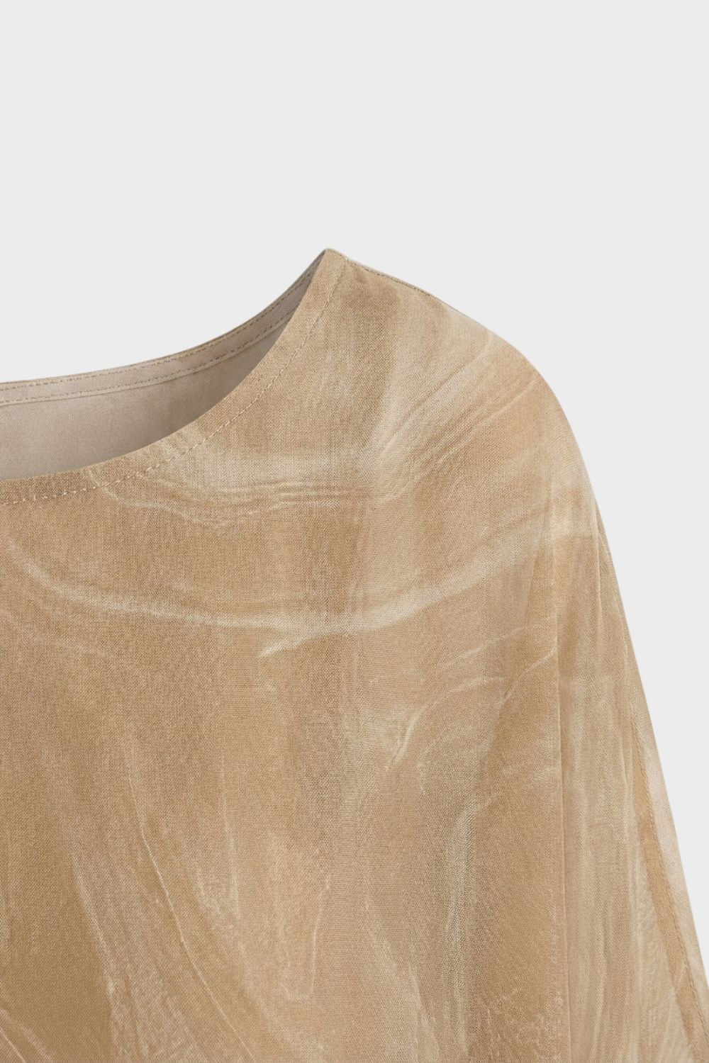 Maxi Dress for Women with Print and Short Sleeves