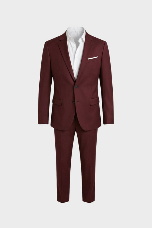 mens classic tailored suit blazer and trousers formal outfit | Camden-London