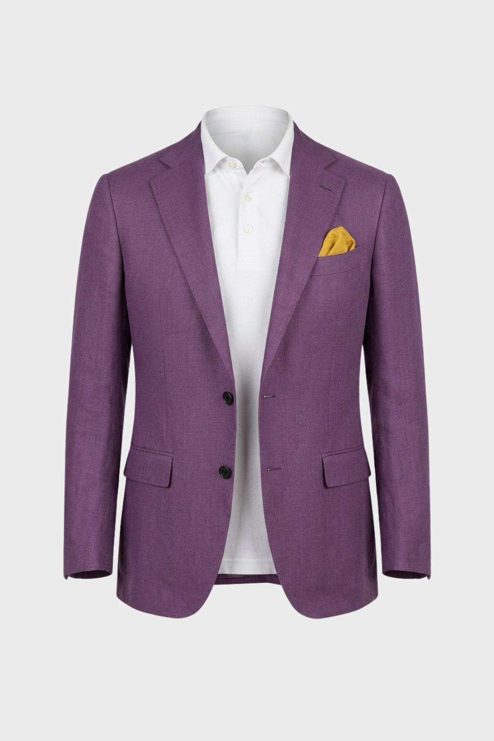 Mens tailored blazer with a structured fit and classic design. A refined suit jacket perfect for business wear, formal events, and smart occasions.