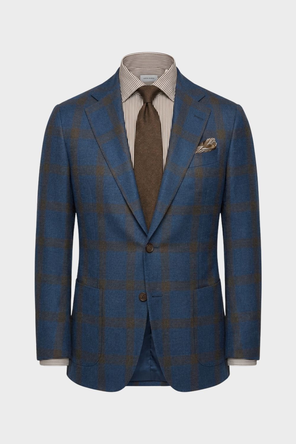 Mens tailored blazer with a structured fit and classic design. A refined suit jacket perfect for business wear, formal events, and smart occasions.