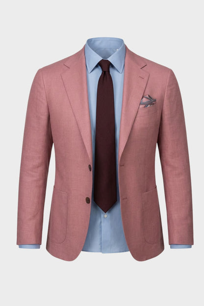 Mens tailored blazer with a structured fit and classic design. A refined suit jacket perfect for business wear, formal events, and smart occasions.