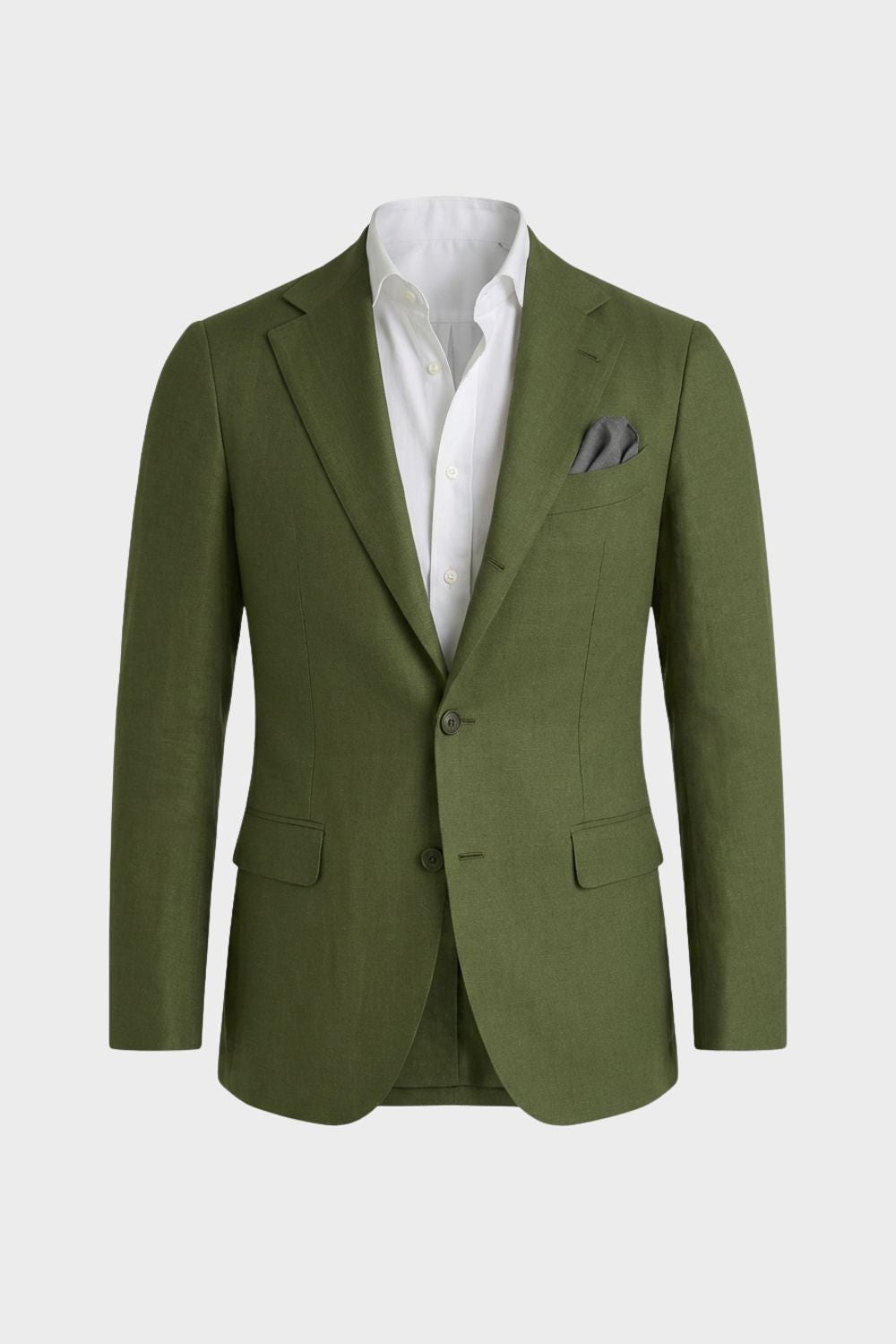 Mens tailored blazer with a structured fit and classic design. A refined suit jacket perfect for business wear, formal events, and smart occasions.