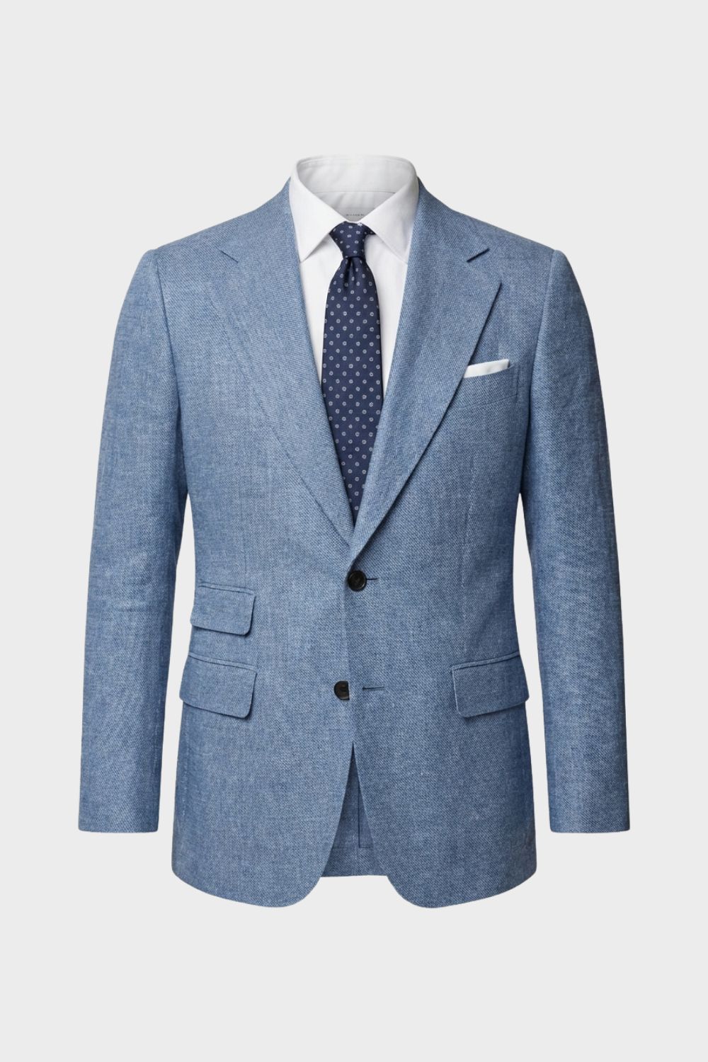 mens lightweight linen blazer tailored suit jacket | Camden-London