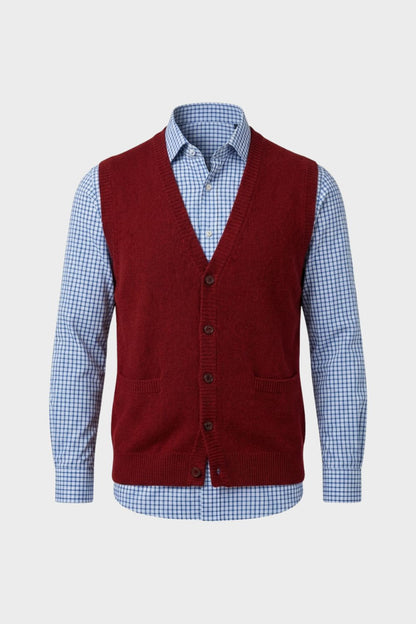 mens classic button waistcoat tailored suit vest | Camden-London