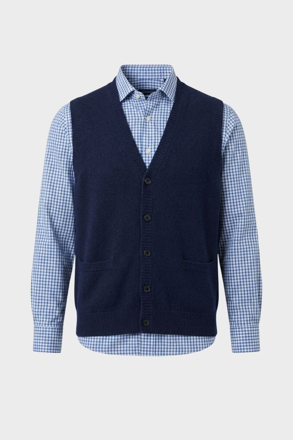 mens classic button waistcoat tailored suit vest | Camden-London