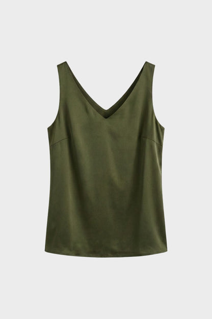 Top for Women, Sleeveless with V-Neck