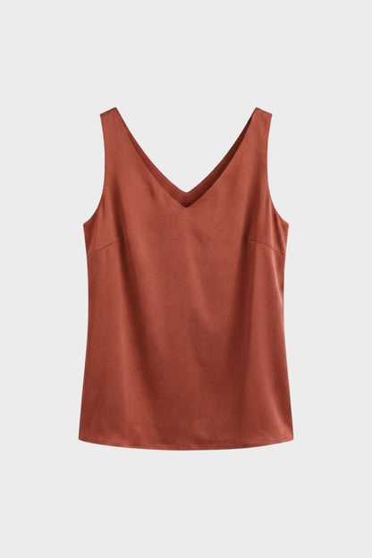 Top for Women, Sleeveless with V-Neck