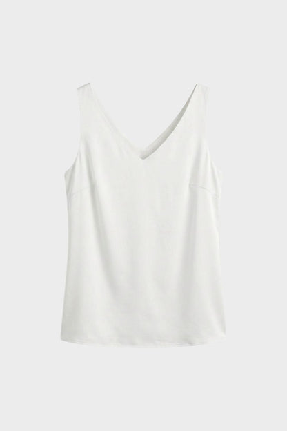 Top for Women, Sleeveless with V-Neck