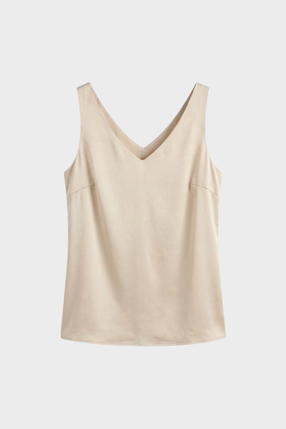 Top for Women, Sleeveless with V-Neck