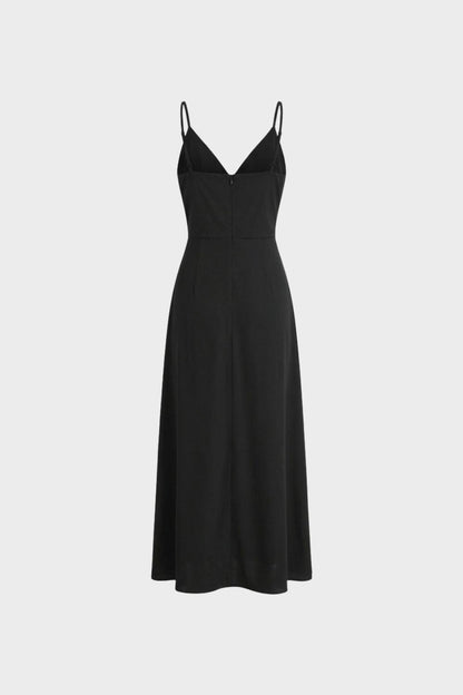 Women's Slip Maxi Dress | V-Neck