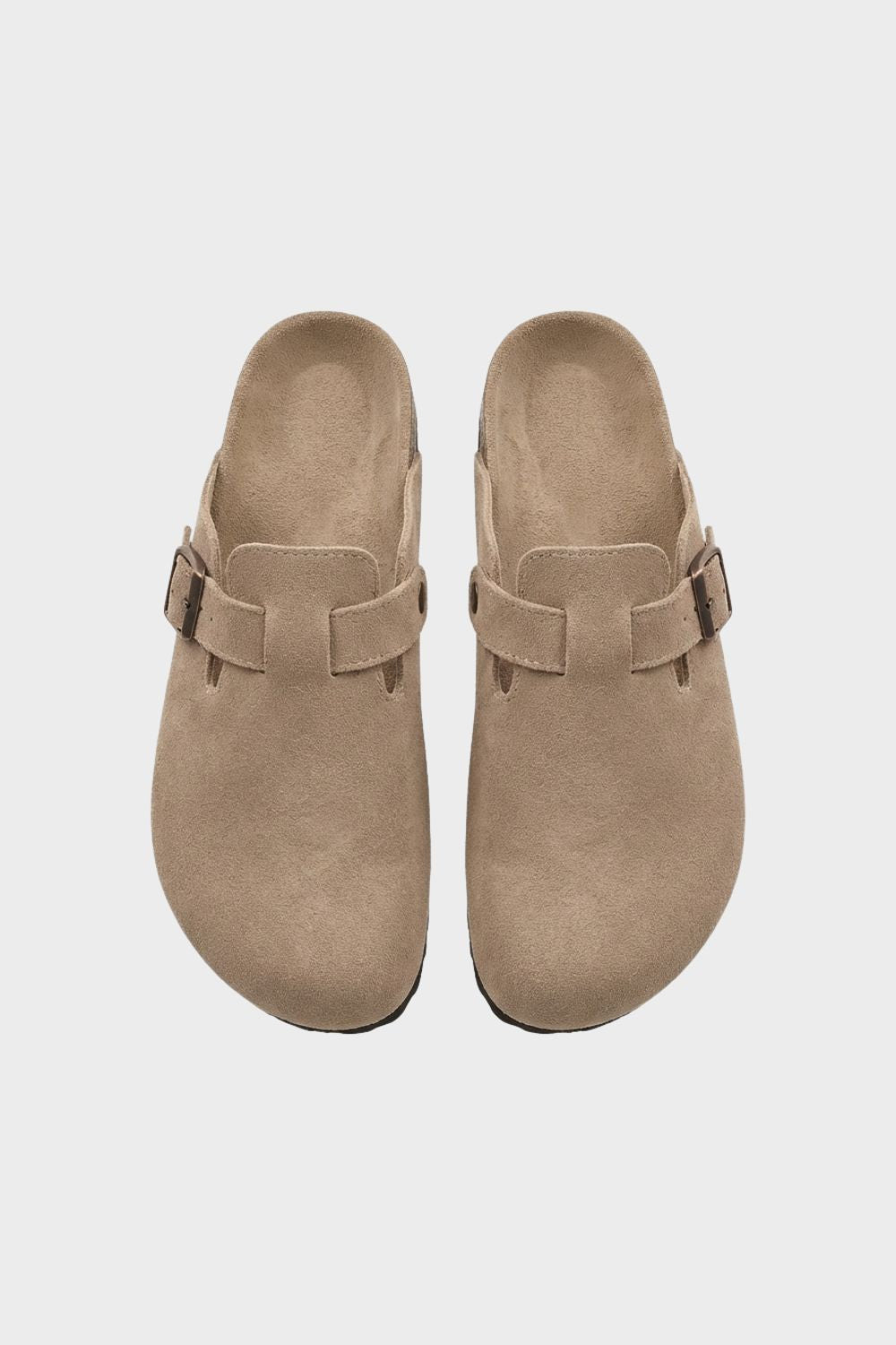 Women's Closed Clogs with Buckle