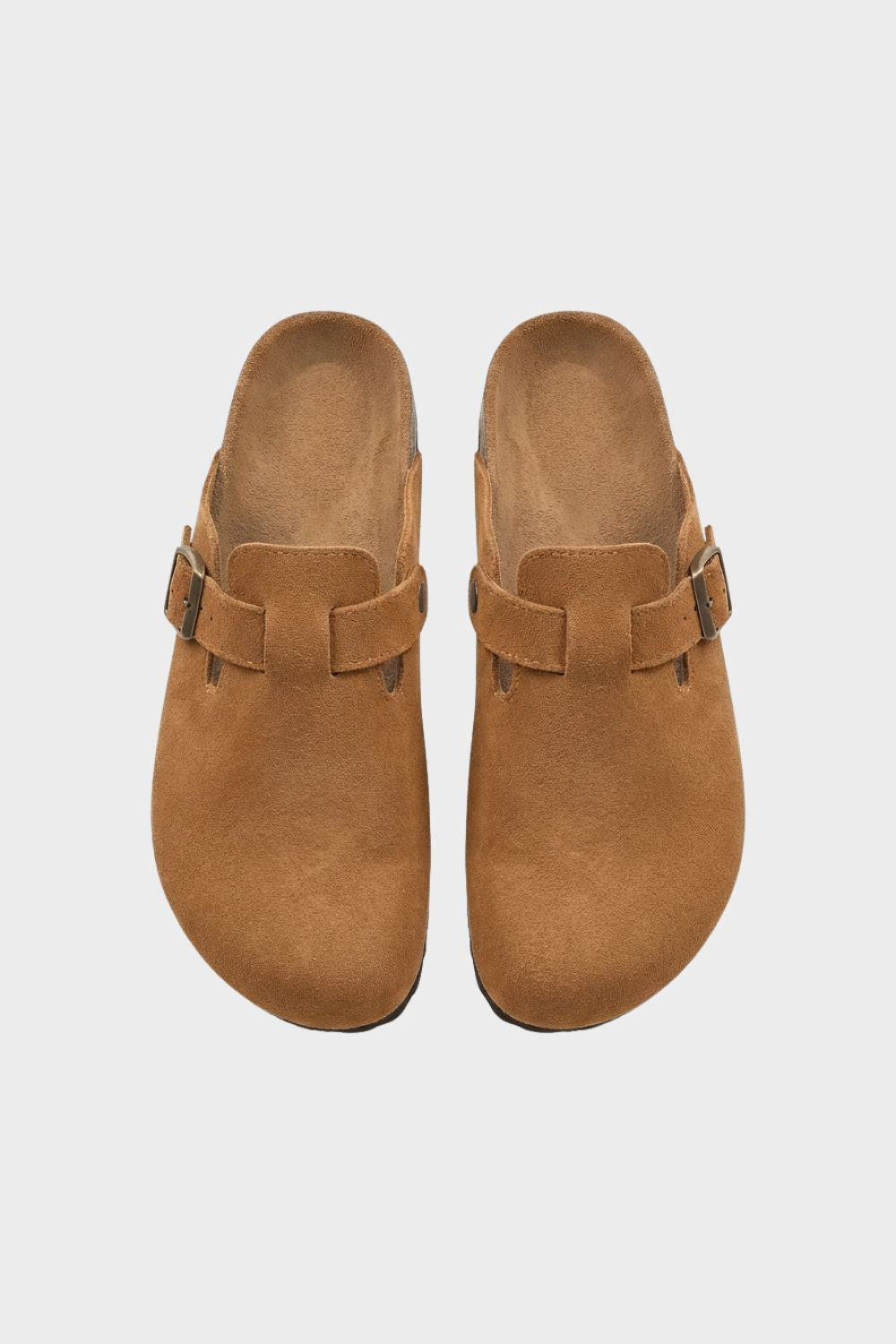 Women's Closed Clogs with Buckle