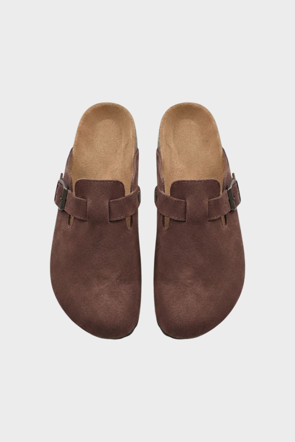 Women's Closed Clogs with Buckle