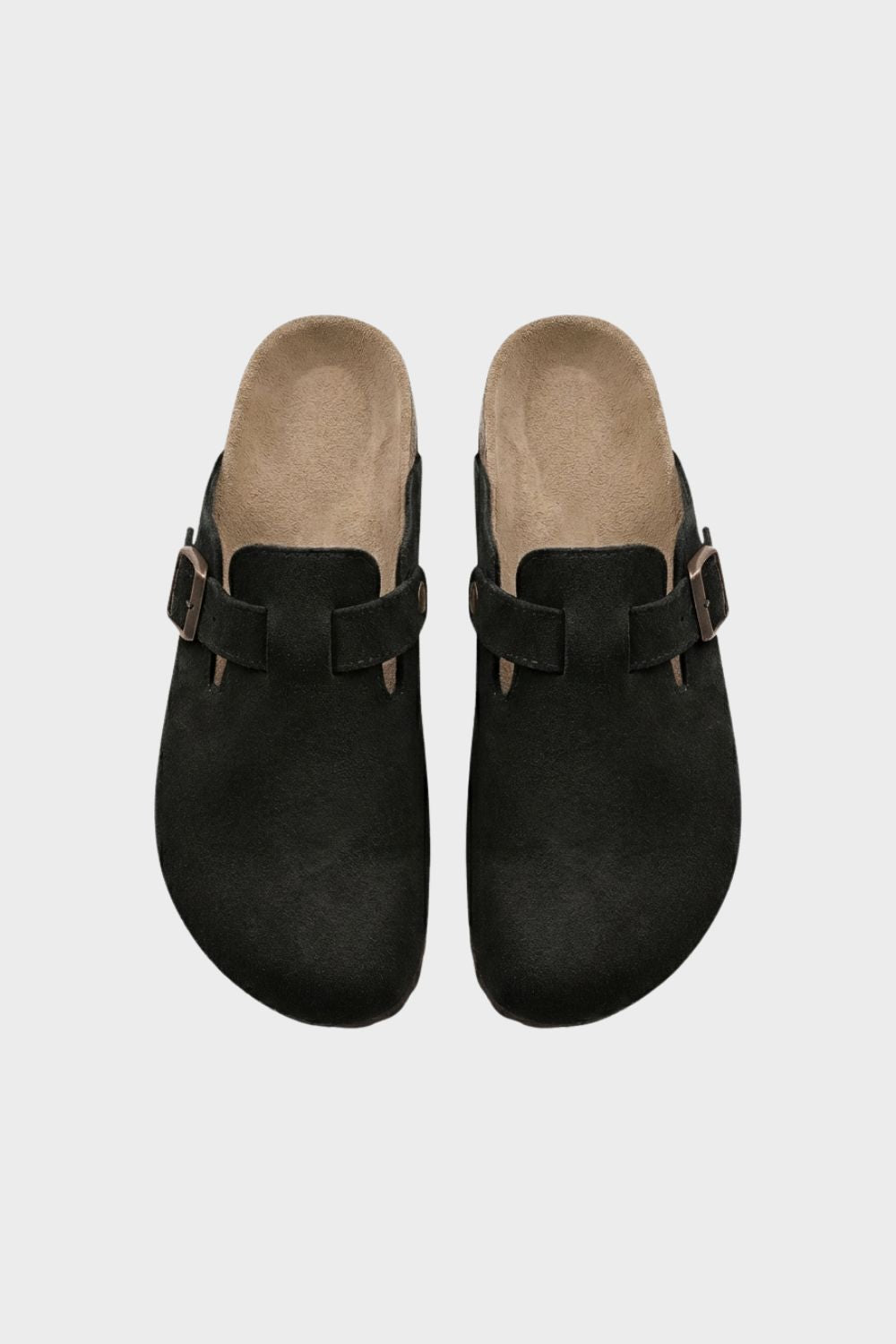Women's Closed Clogs with Buckle