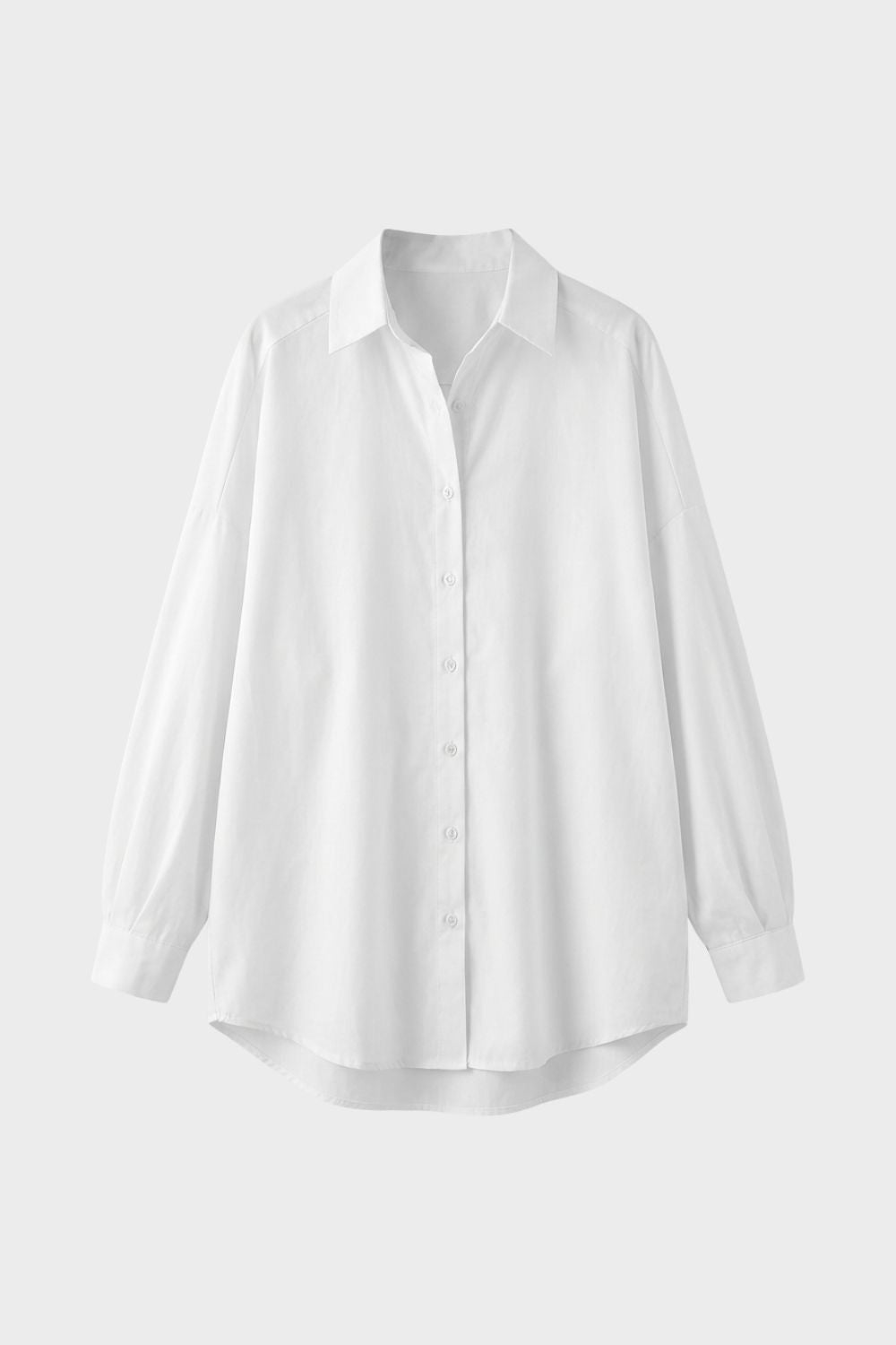 Women's Long Sleeve Shirt Blouse with Collar