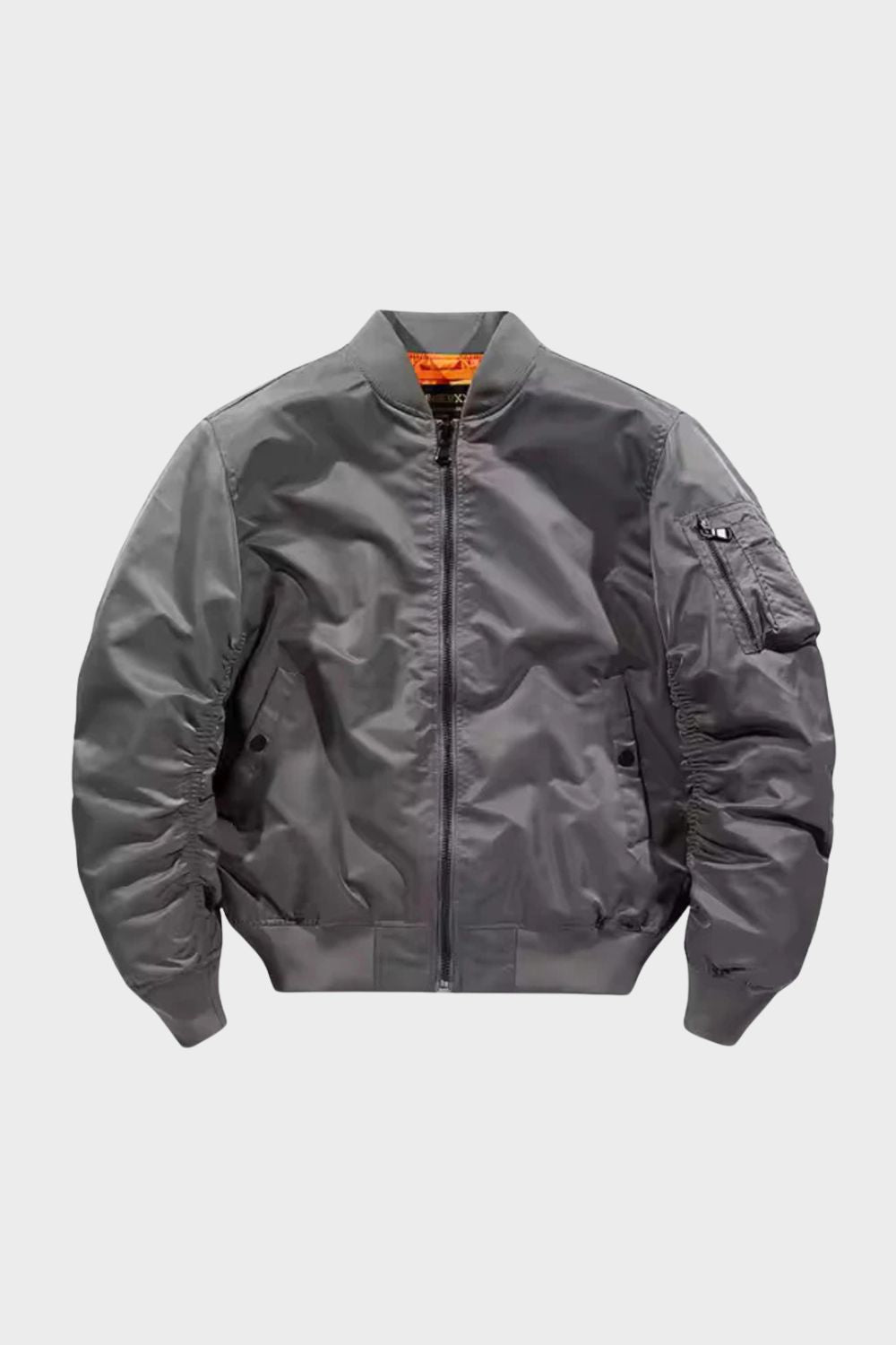 Men's Bomber Jacket Flight Jacket with Zip