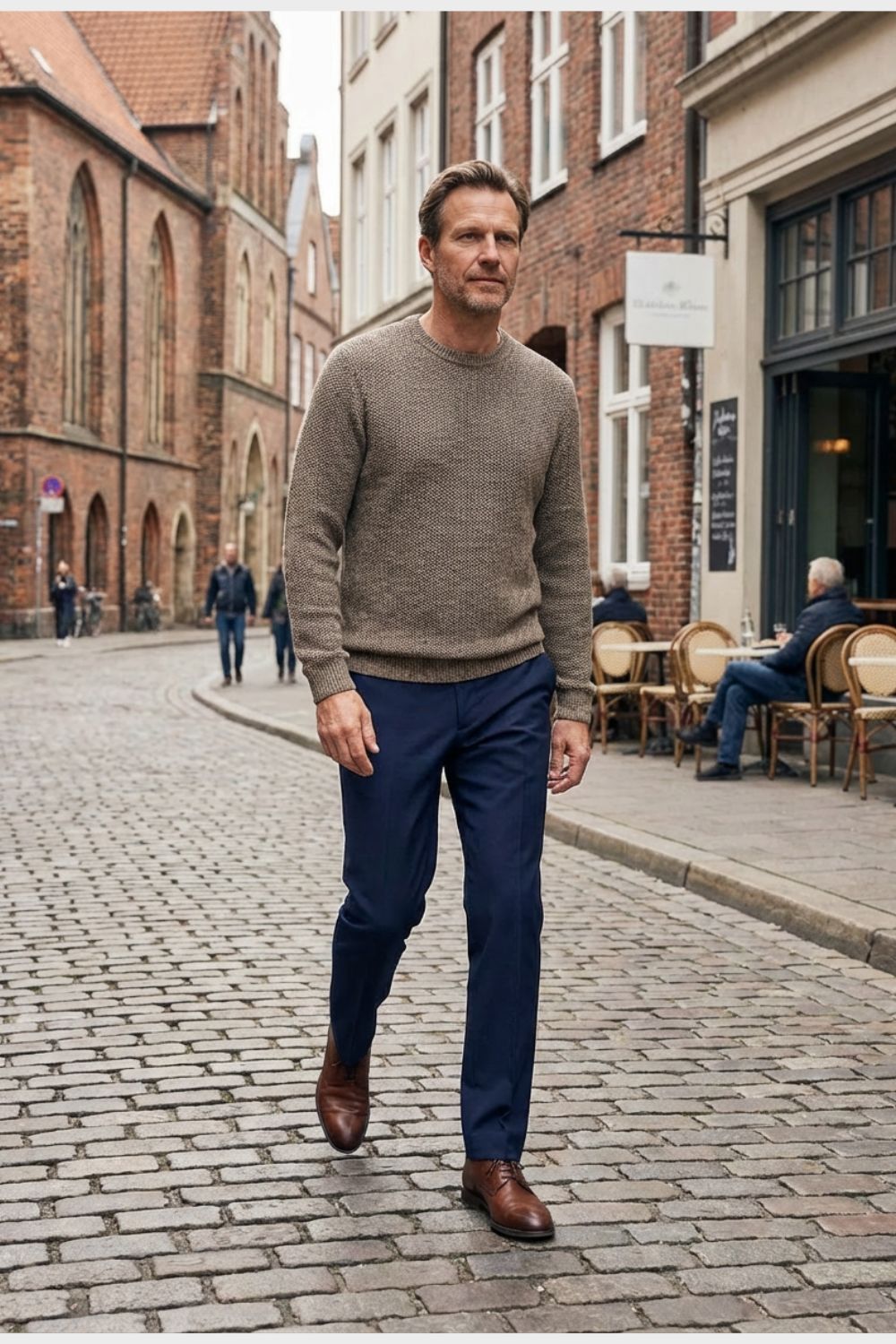 Men's Suit Trousers Slim Fit