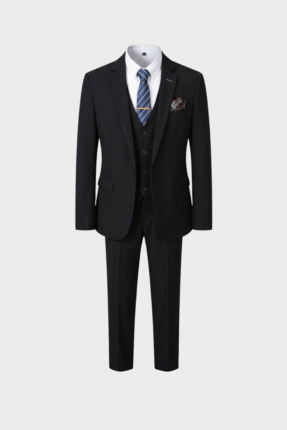 Men's Slim Fit Three-Piece Suit