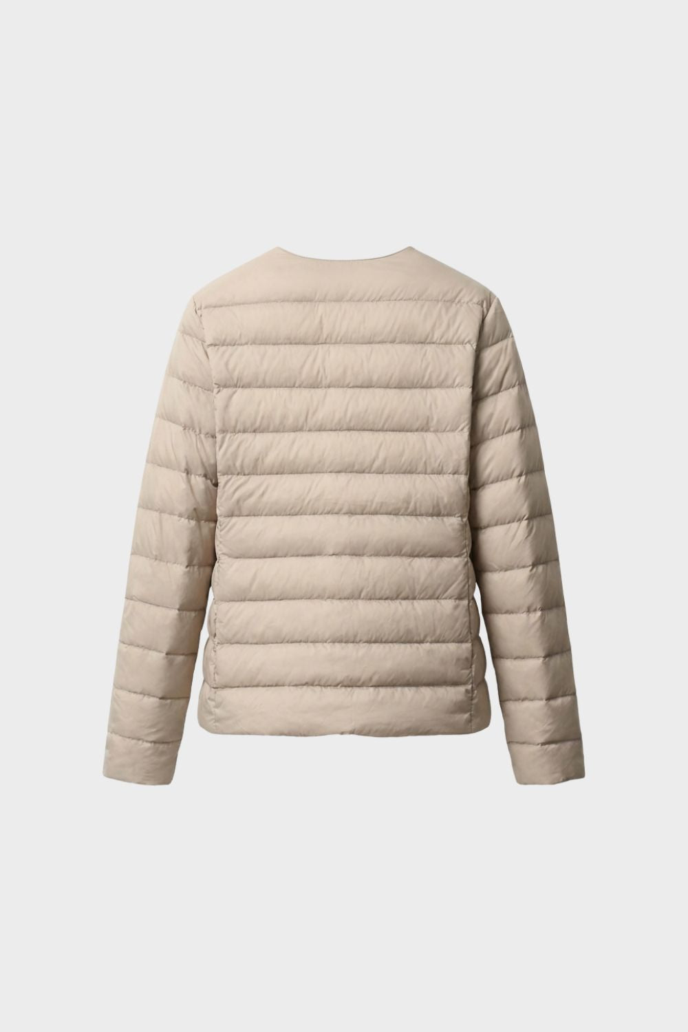 Women's Quilted Jacket Lightweight with Press Studs