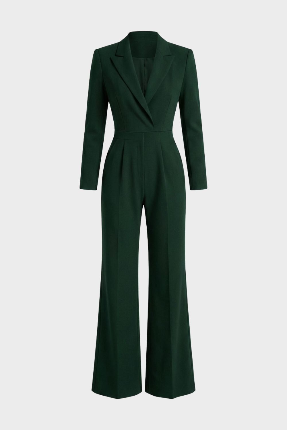 Elegant Bordeaux Jumpsuit for Women with Wide Legs