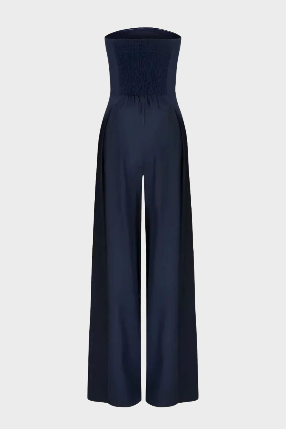 Women's Bandeau Jumpsuit with Wide Legs