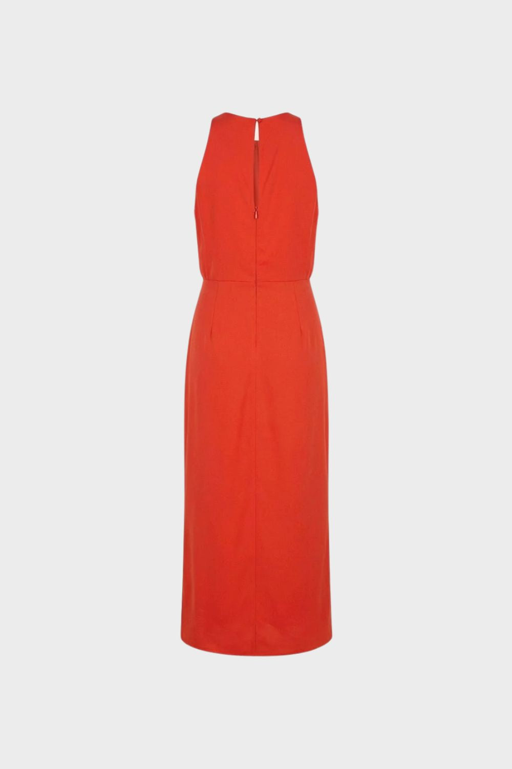 Women's Midi Dress Sleeveless with Slit