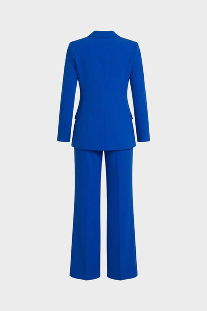 womens tailored blazer and wide leg trouser suit set formal outfit | Camden-London