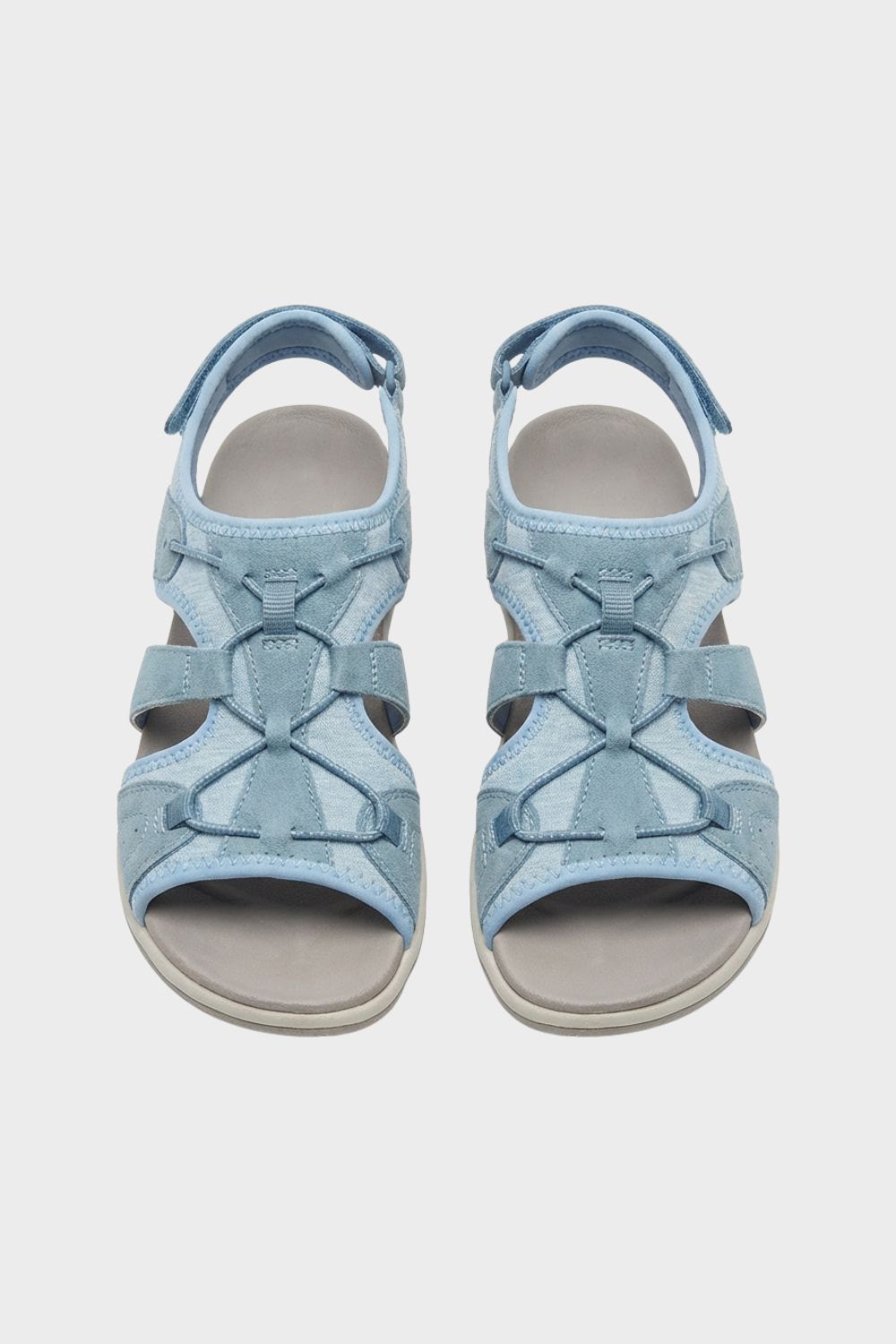 Women's Sandals with Velcro and Straps
