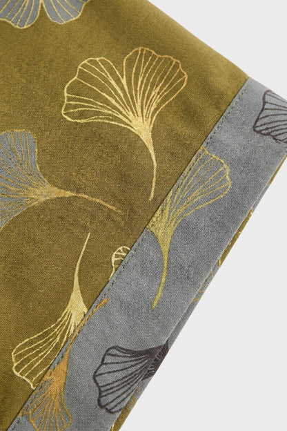 Kimono Women's Bathrobe with Belt and Pattern Knee-Length