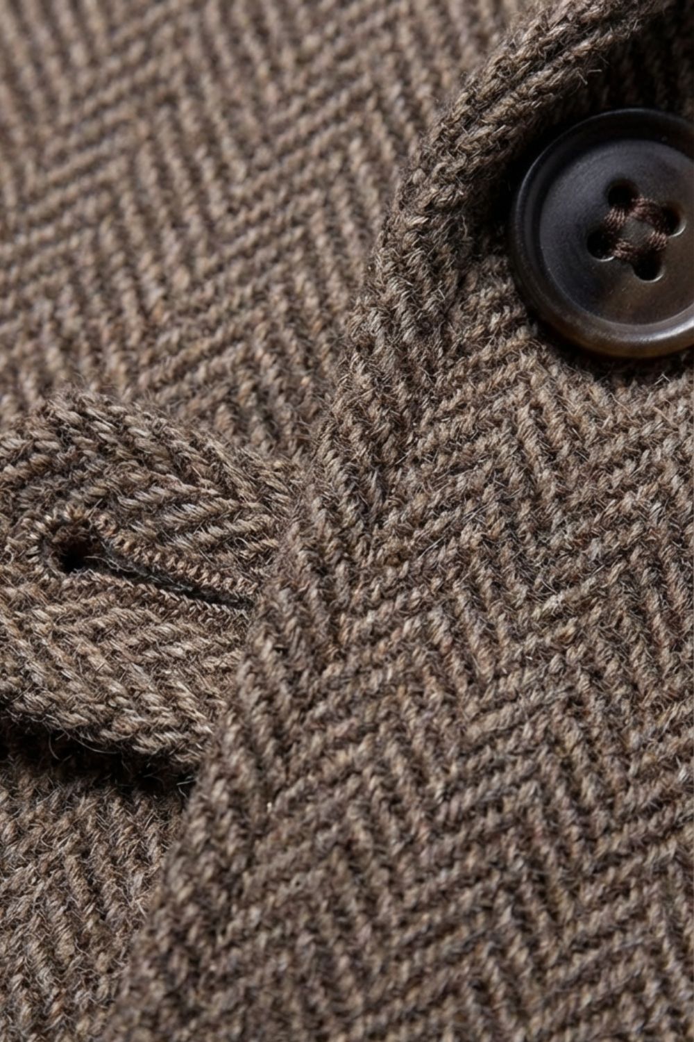 Men's Waistcoat with Button Placket and Pockets