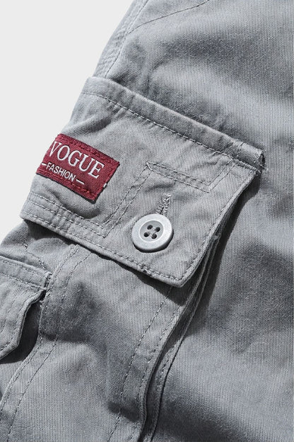 mens cargo trousers utility pocket casual streetwear trousers – Camden London