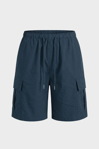 Women's Cargo Shorts with Elasticated Waist