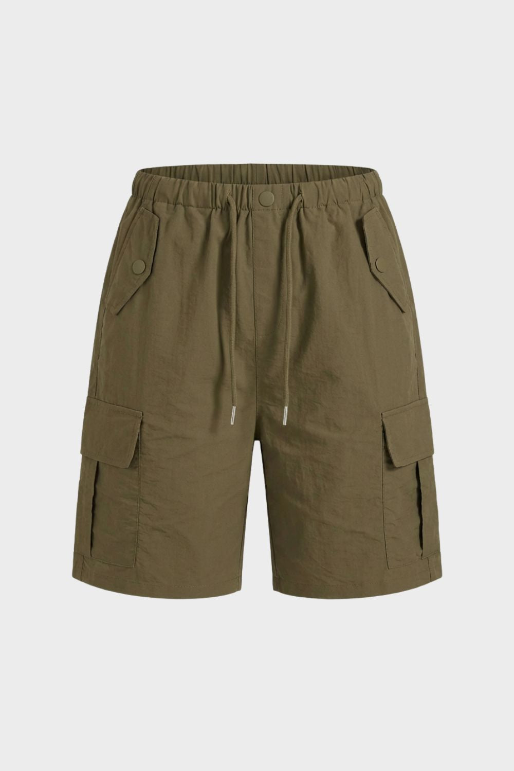Women's Cargo Shorts with Elasticated Waist