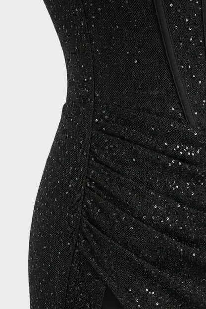 Women's Evening Dress Long with Spaghetti Straps