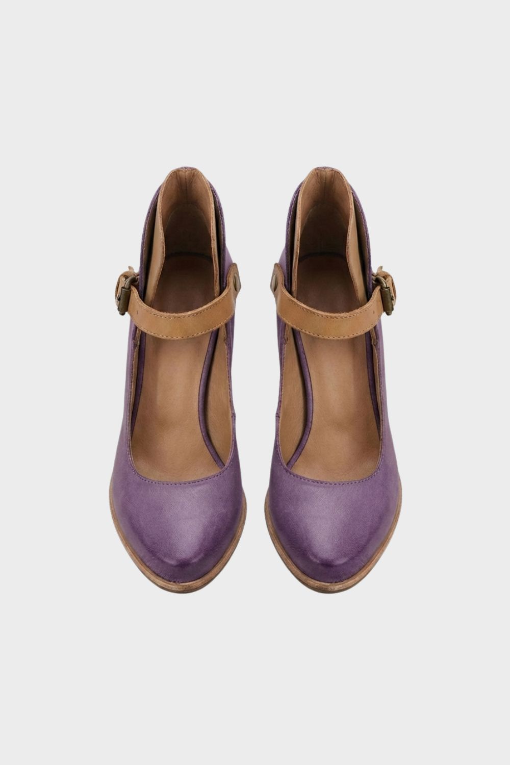 Women's Pumps with Straps and Block Heel